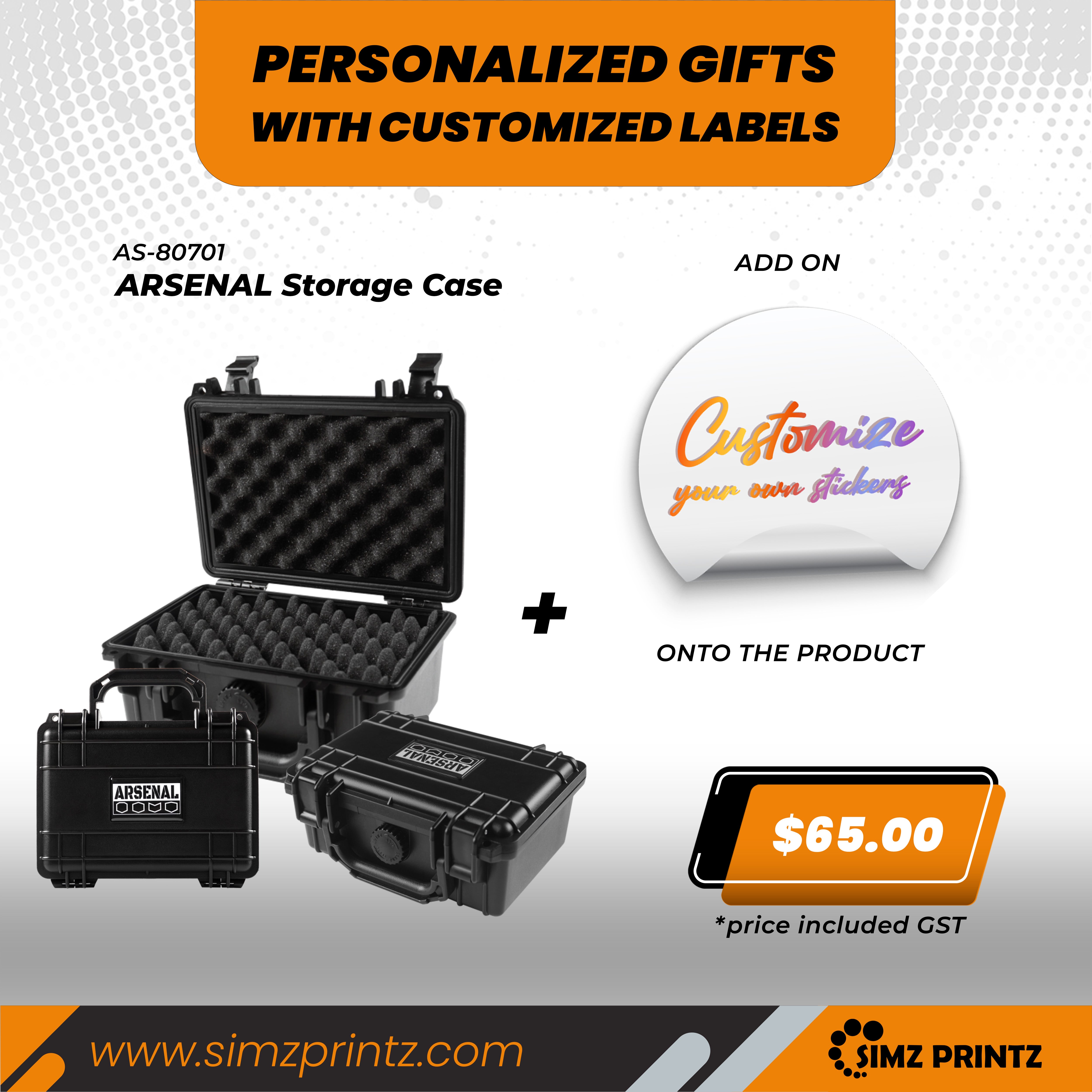 ARSENAL Storage Case – SIMZ Printz