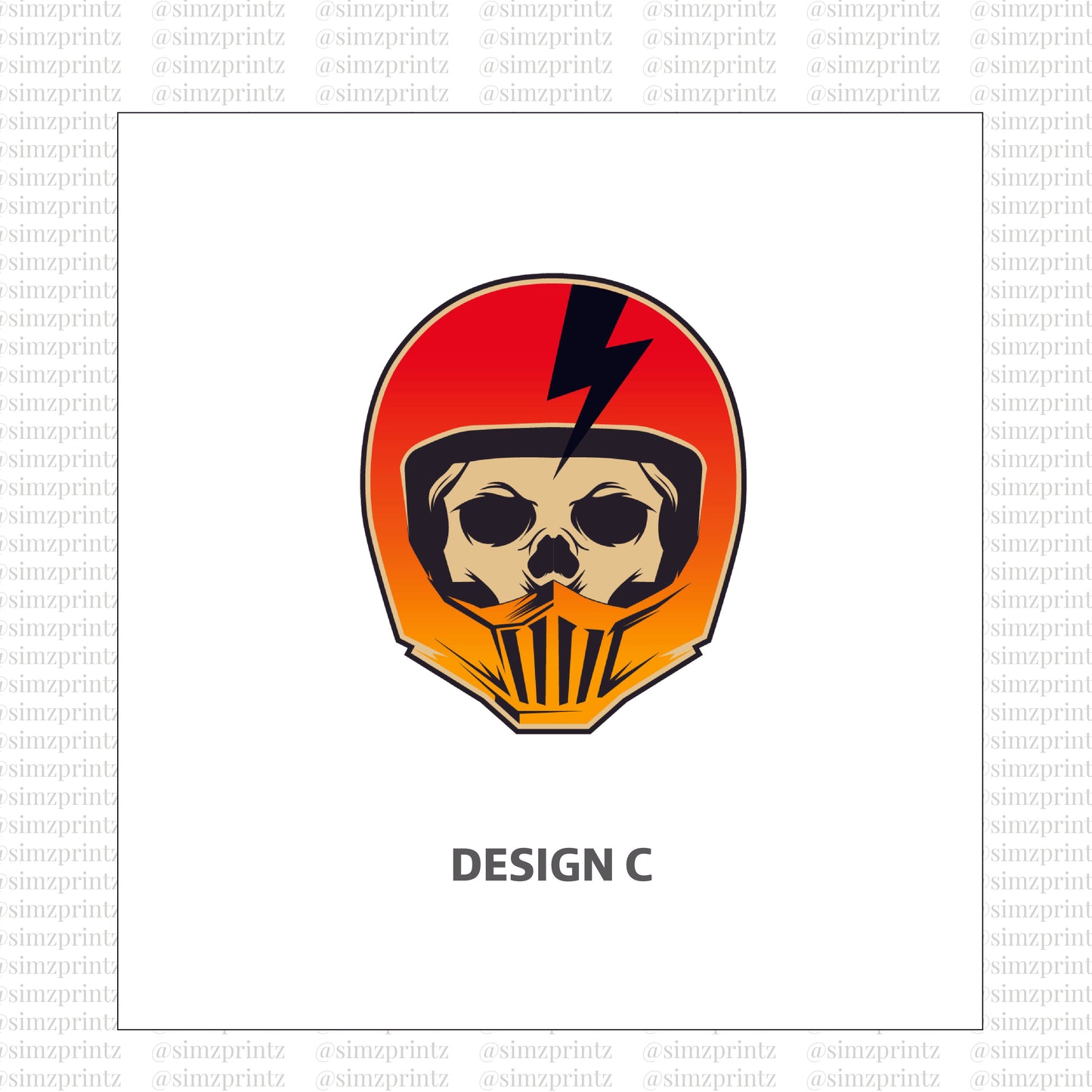 UV Sticker Prints (Bike theme)