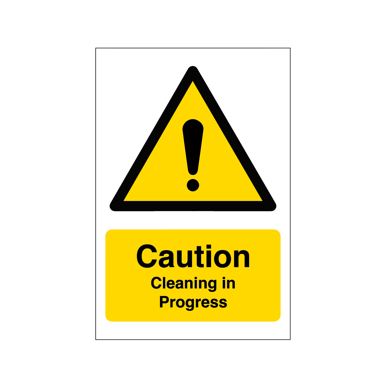 Danger Caution Sign Sticker