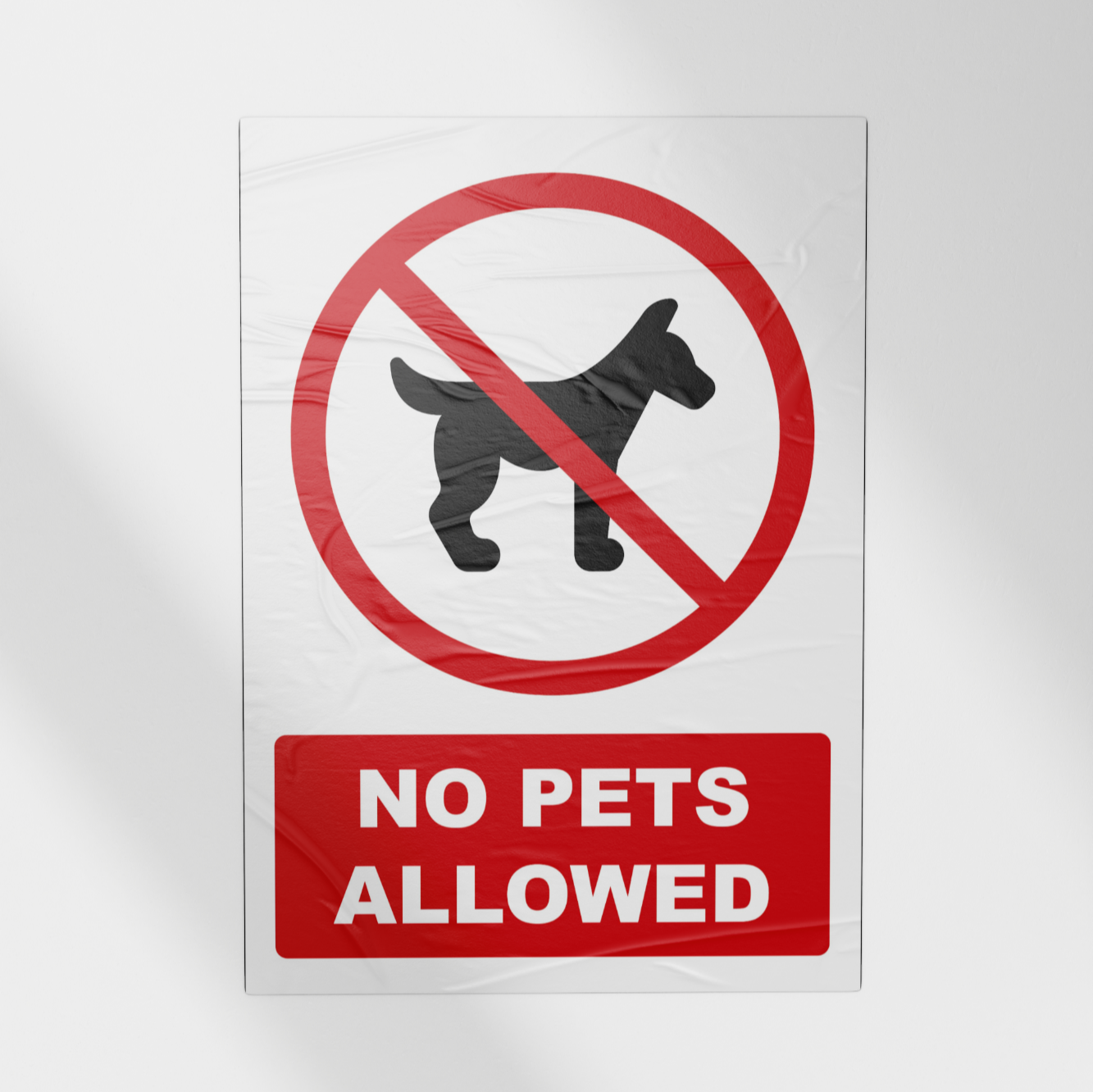 No Pets Allowed