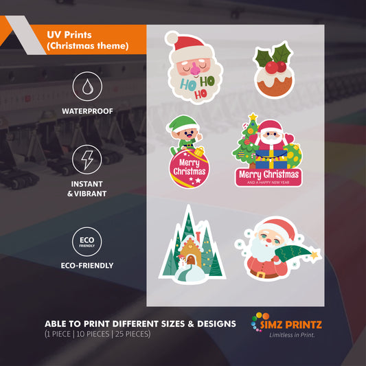 UV Prints (Christmas theme)
