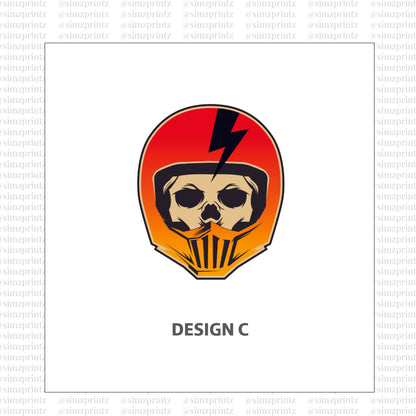 UV Sticker Prints (Bike theme)