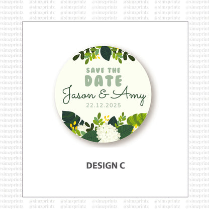UV Sticker Prints (Wedding theme)