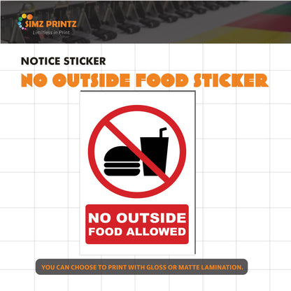 Notice Sticker