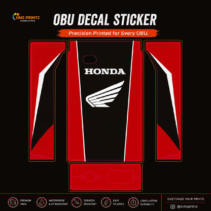 HONDA OBU Sticker