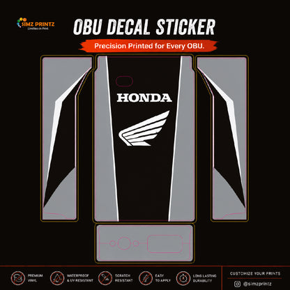 HONDA OBU Sticker