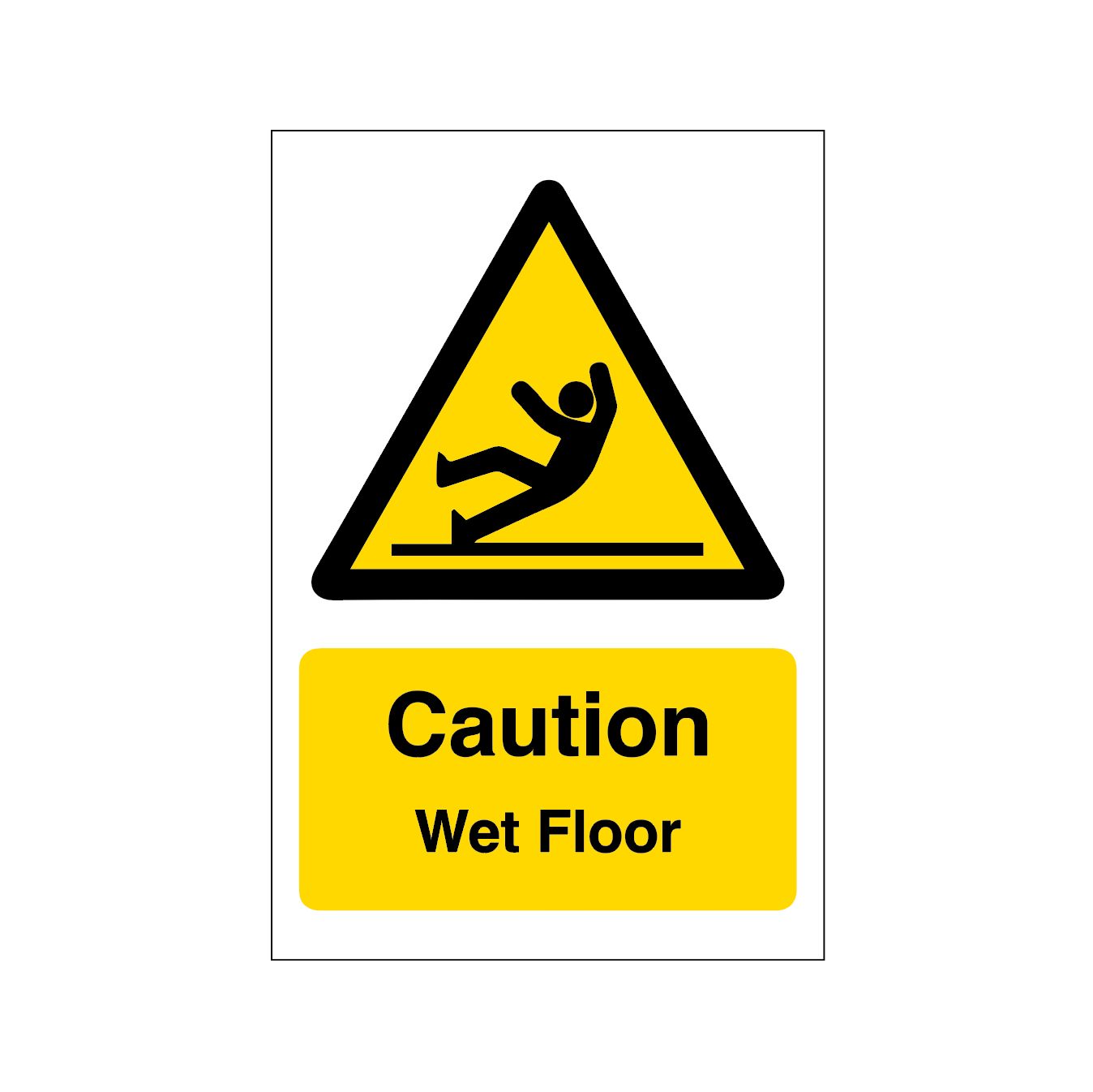 Danger Caution Sign Sticker