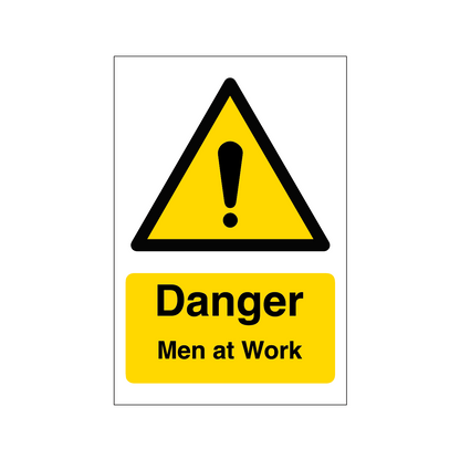 Danger Caution Sign Sticker