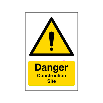 Danger Caution Sign Sticker