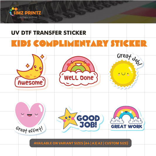 UV Prints (Kids Compliment theme)