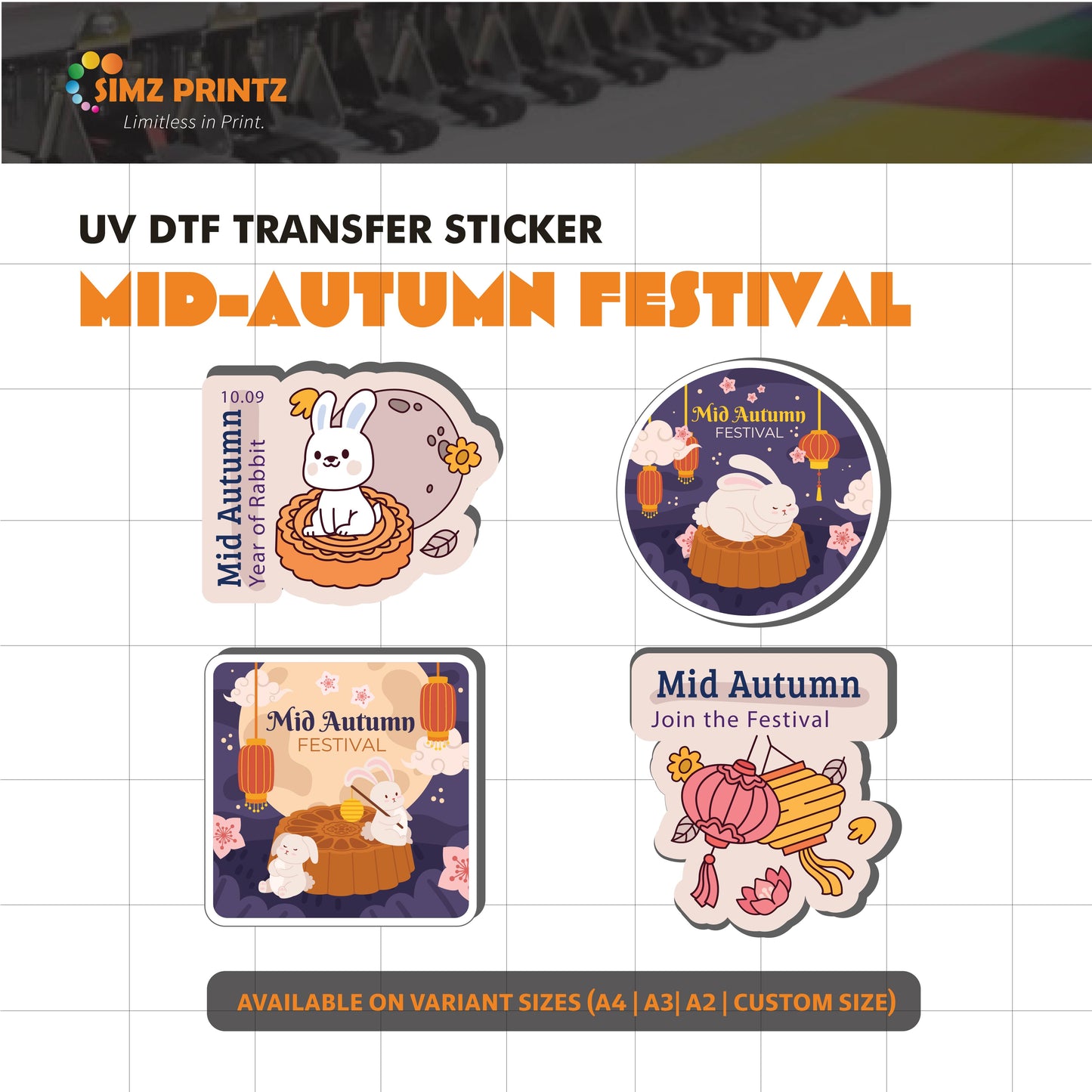 UV Prints (Mid Autumn theme)